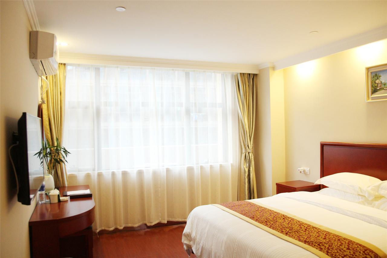 Greentree Inn Jiangsu Wuxi New District Airport Business Hotel Dış mekan fotoğraf