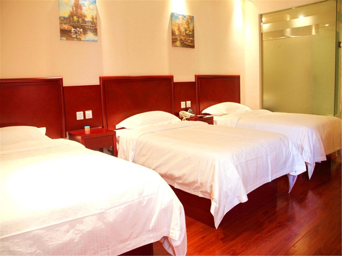 Greentree Inn Jiangsu Wuxi New District Airport Business Hotel Dış mekan fotoğraf